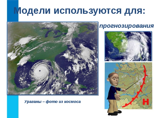Модели используются для: прогнозирования Ураганы – фото из космоса *