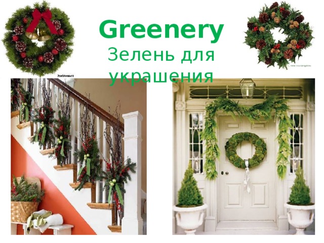Greenery Зелень для украшения