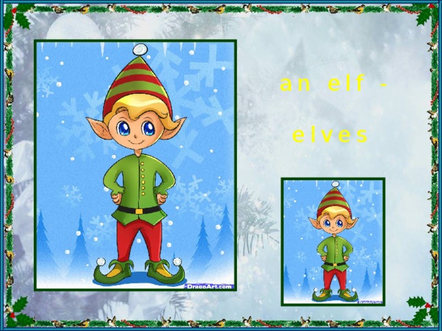 an elf - elves