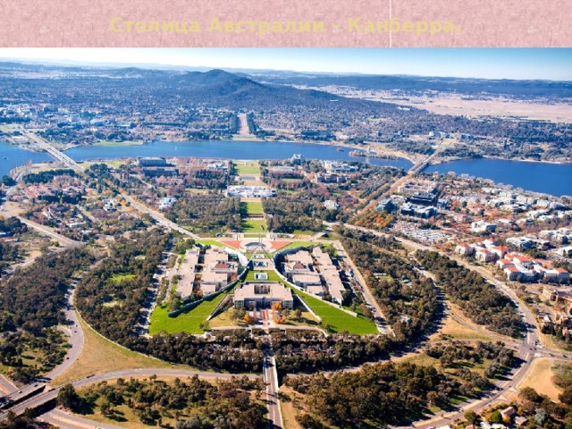 Столица Австралии – Канберра.