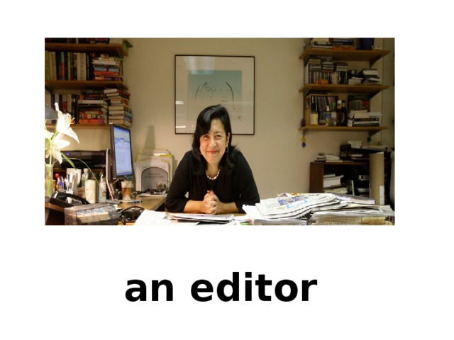 an editor