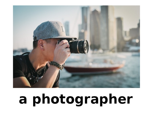 a photographer