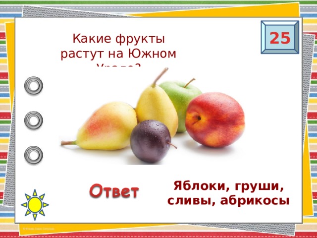 25 Какие фрукты растут на Южном Урале? Яблоки, груши, сливы, абрикосы