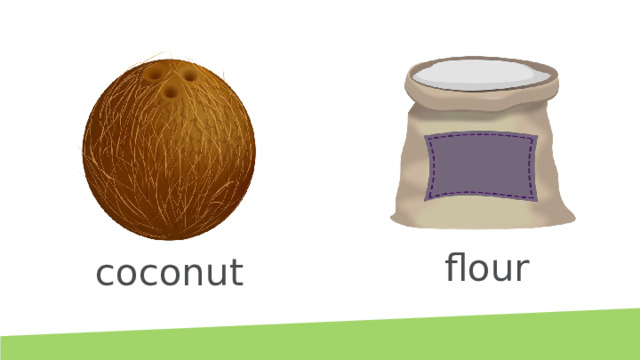 flour coconut