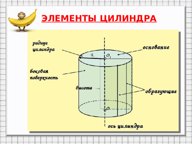 ЭЛЕМЕНТЫ ЦИЛИНДРА